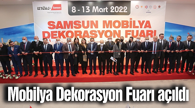Mobilya Dekorasyon Fuarı açıldı