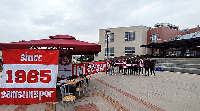 OMÜ’de Samsunspor standı açıldı