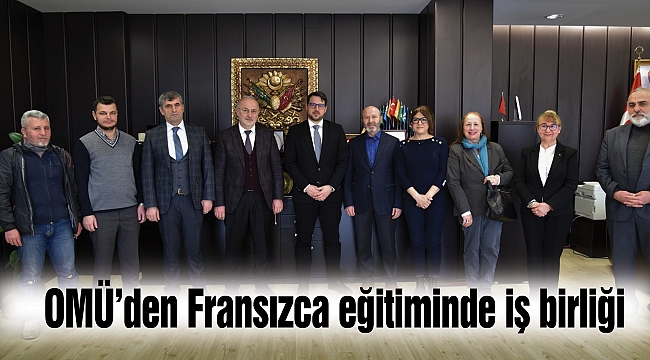 OMÜ’den Fransızca eğitiminde iş birliği