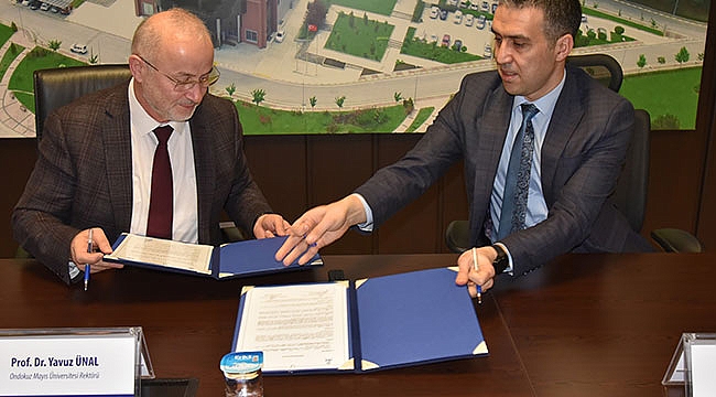 OMÜ’den iş birliği protokolü