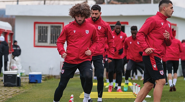 Samsun’daki son idman