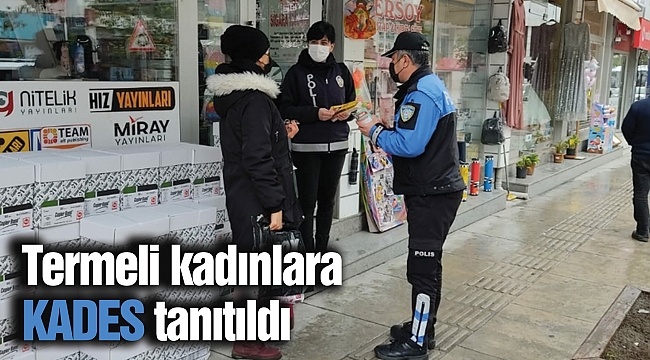 Termeli kadınlara KADES tanıtıldı