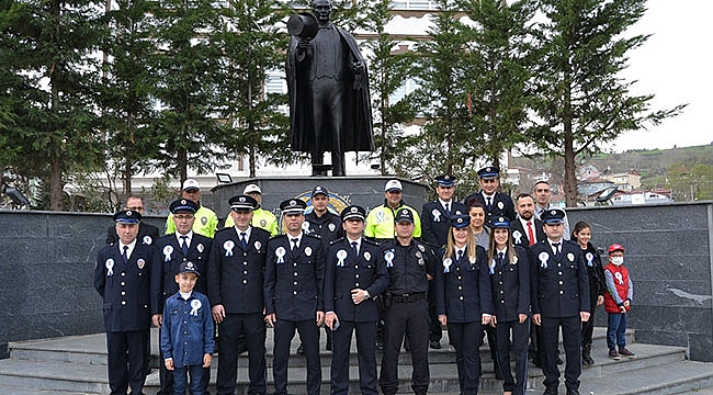 Alaçam'da Polis Haftası kutlandı