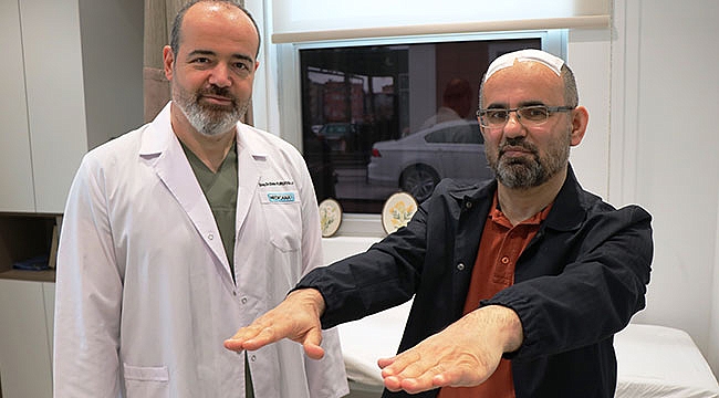 Beyin pili ile hayatına devam ediyor