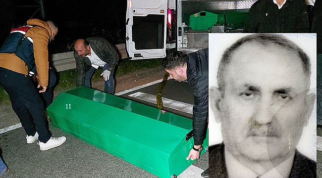 Camiye giderken kazada öldü