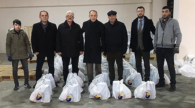 ÇTB’den 2 bin koli gıda yardımı