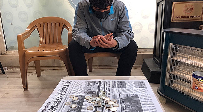 Dilenmeye Sinop’a gitmiş