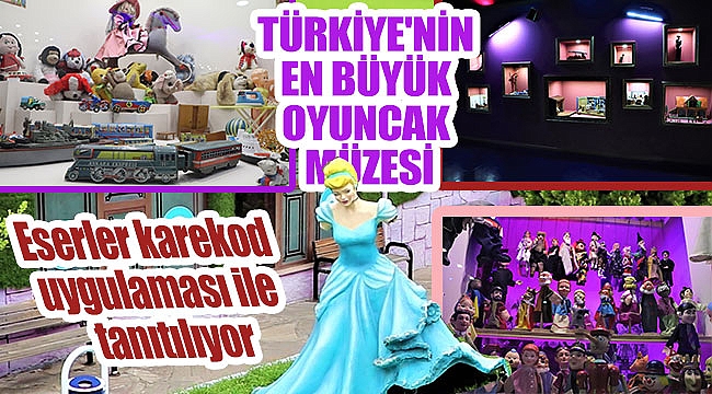 Eserler karekod uygulaması ile tanıtılıyor