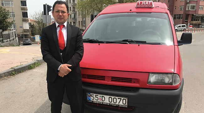 İş insanı değil dolmuş şoförü!