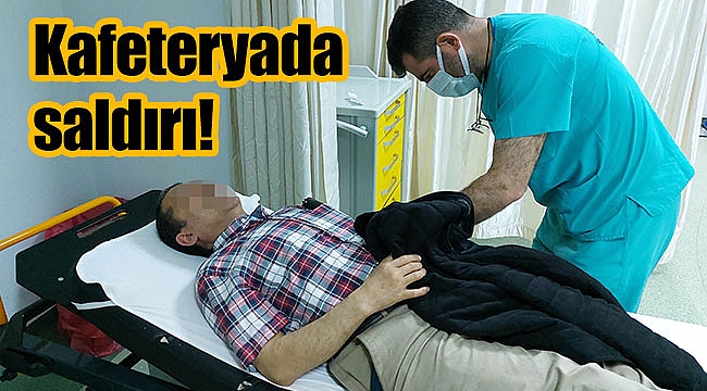 Kafeteryada saldırı!