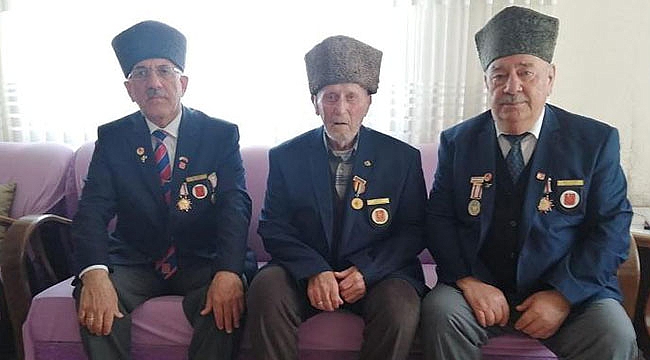 Kore gazisine geçmiş olsun ziyareti