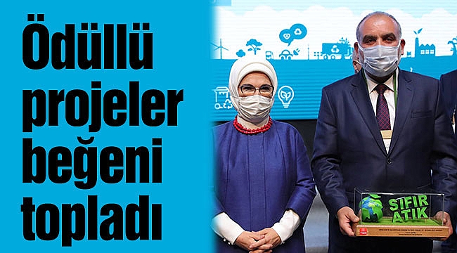 Ödüllü projeler beğeni topladı