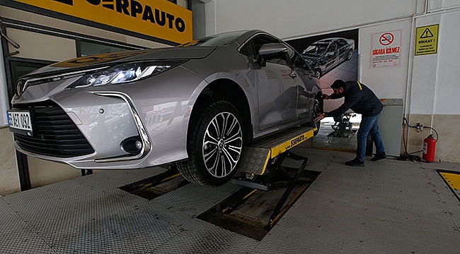 Otomotiv test cihazı geliştirdiler