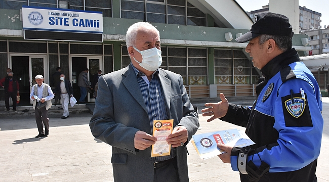 Polisten broşürlü uyarı