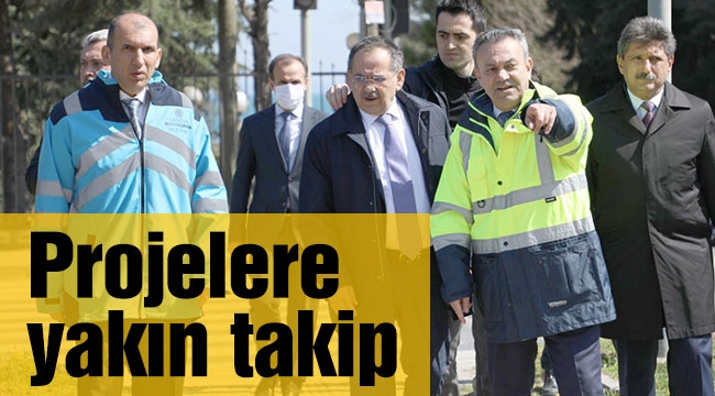 Projelere yakın takip