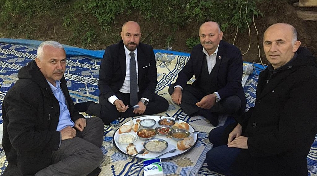 Tekkeköy’de imece usulü iftar