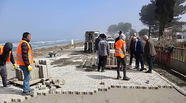 Terme'de yol konforu artacak