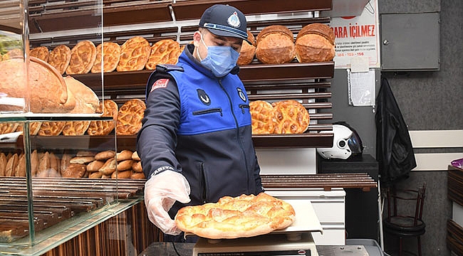 Zabıtadan fırınlara denetim