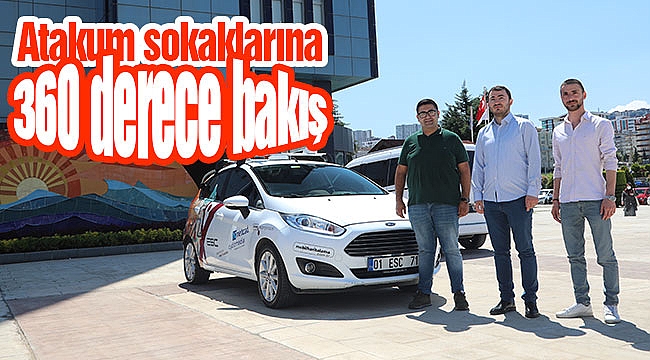 Atakum sokaklarına 360 derece bakış