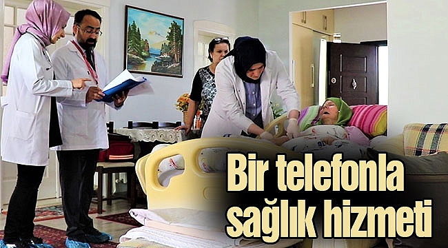Bir telefonla sağlık hizmeti