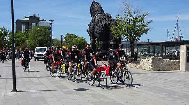 Çanakkale’den Samsun'a pedal çevirecekler