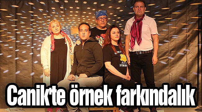 Canik'te örnek farkındalık
