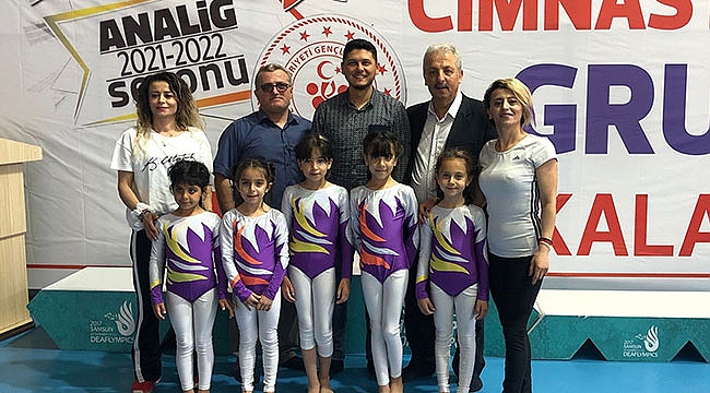 Cimnastiğe Samsun damgası