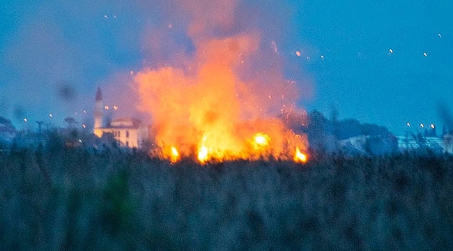 Deltada yangın büyümeden söndürüldü