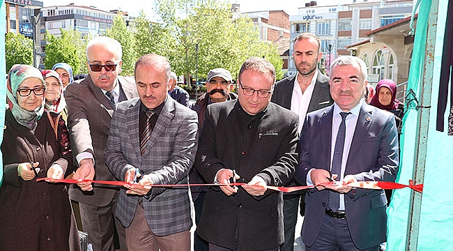 Havza’da ‘hayır çarşısı’ açıldı