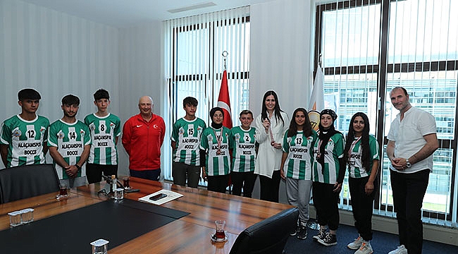 Karaaslan Bocce takımını ağırladı