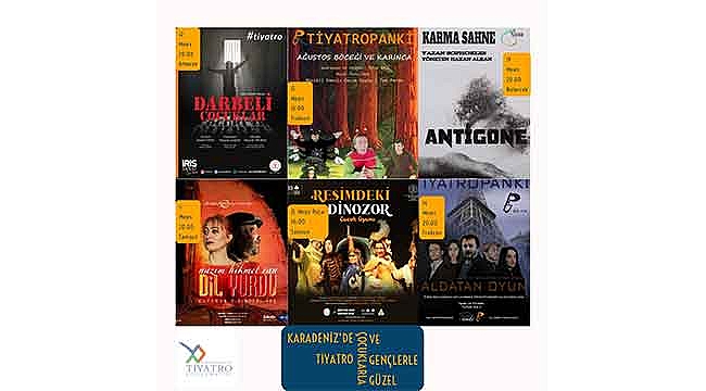 Karadeniz’de tiyatro gençlerle güzel