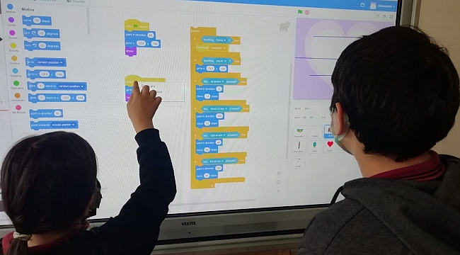 Kodlama dünyasına adım attılar