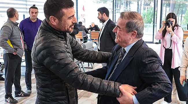 Nuri Asan’da bayramlaşma