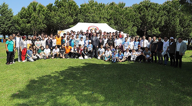 Oryantiringde 91 sporcu yarıştı