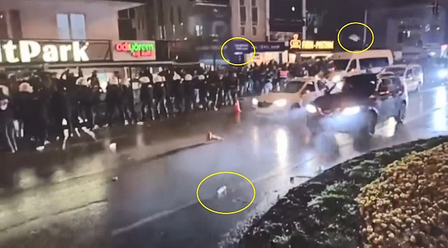 Samsun’da Trabzonspor’un kutlamalarında gerginlik