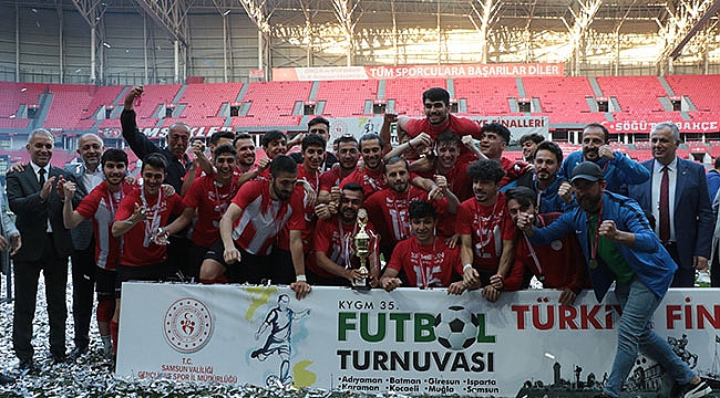 Samsun Türkiye şampiyonu