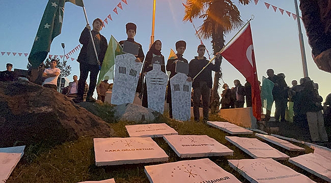 Sürgün edilen Çerkesler Samsun'da anıldı