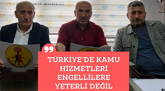‘Türkiye’de kamu hizmetleri engellilere yeterli değil’