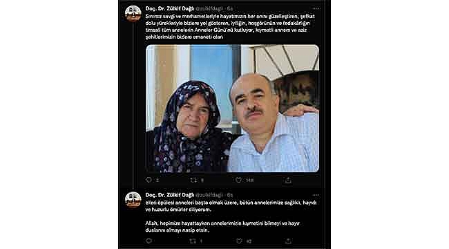 Vali Dağlı’dan duygu yüklü paylaşım