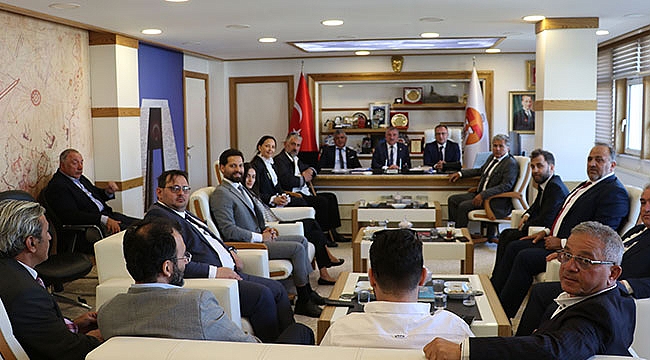 Yatırımcıları ağırladılar