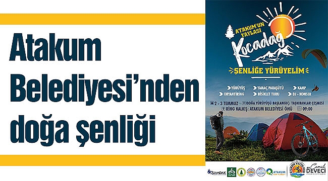 Atakum Belediyesi’nden doğa şenliği