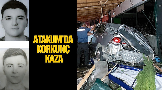ATAKUM’DA KORKUNÇ KAZA
