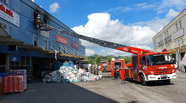 Aynı yerde 4 gün sonra yine yangın çıktı