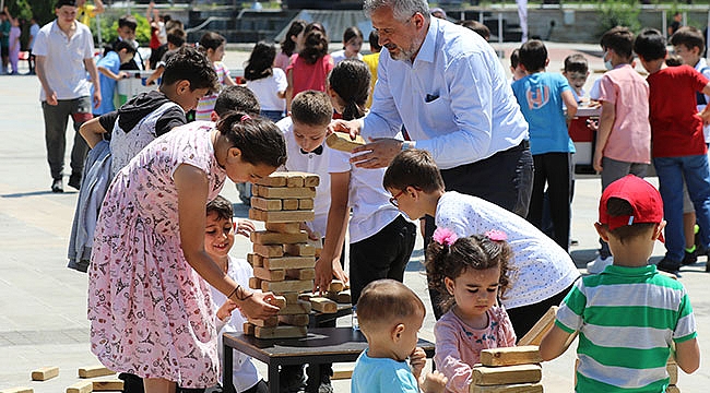 Bafra’da çocuk festivali