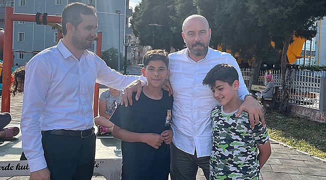 Başkan Togar çocuklarla buluştu
