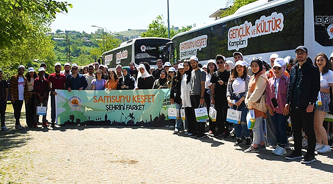 Binlerce öğrenci şehri keşfetti