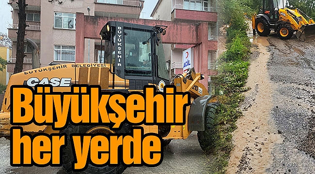 Büyükşehir her yerde