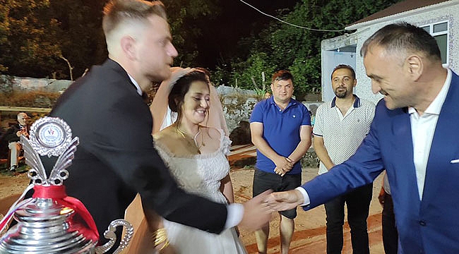 Damattan geline şampiyonluk kupası