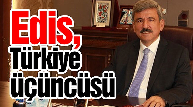 Edis, Türkiye üçüncüsü