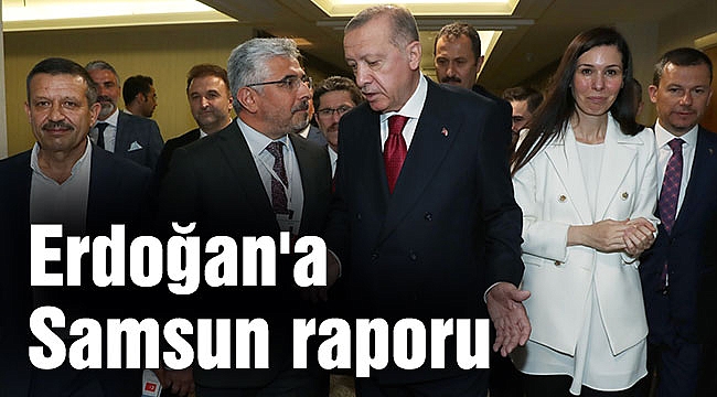 Erdoğan'a Samsun raporu